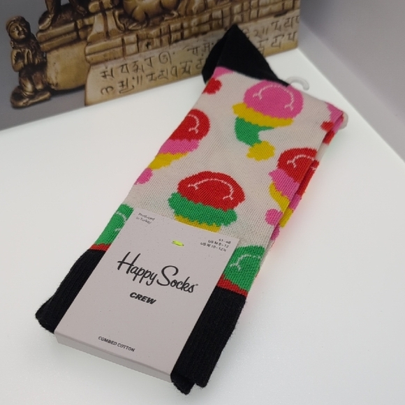 Happy Socks Colorful Crew Socks - Picture 1 of 3